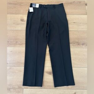 Men’s Stafford  Dress Pants NWT 36 X 30 Black